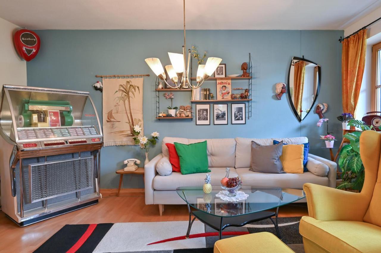 Ferienwohnung 50Er Vintage Flair Füssen Buitenkant foto